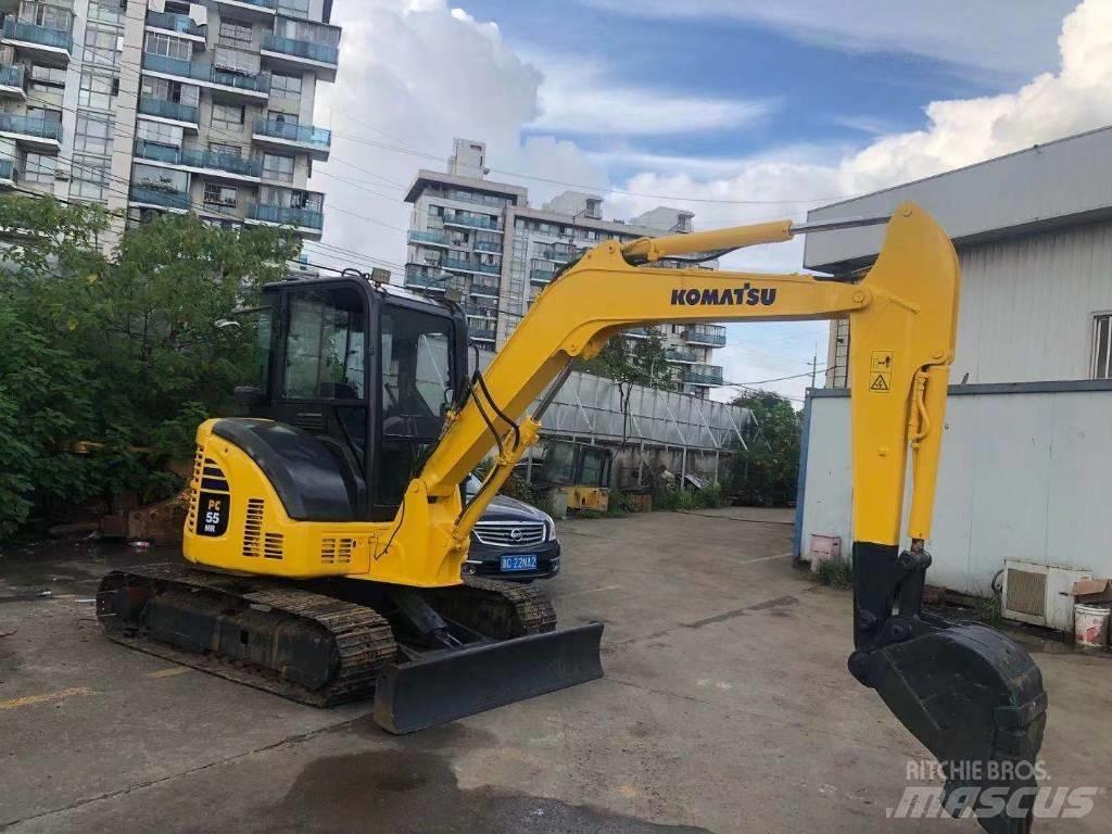 Komatsu PC 55 Mini bagri <7t