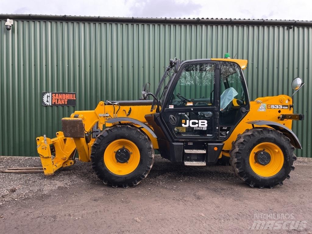JCB 533-105 Teleskopski viličarji