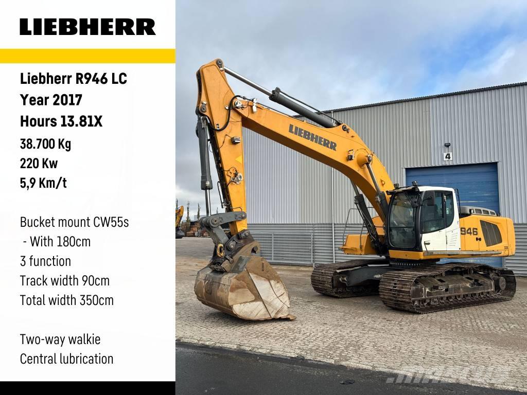 Liebherr R 946 Bagri goseničarji