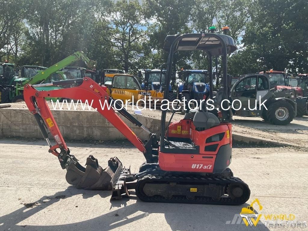 Kubota U 17-3 Mini bagri <7t