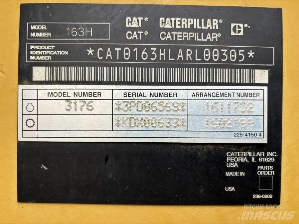 CAT 163H Grederji
