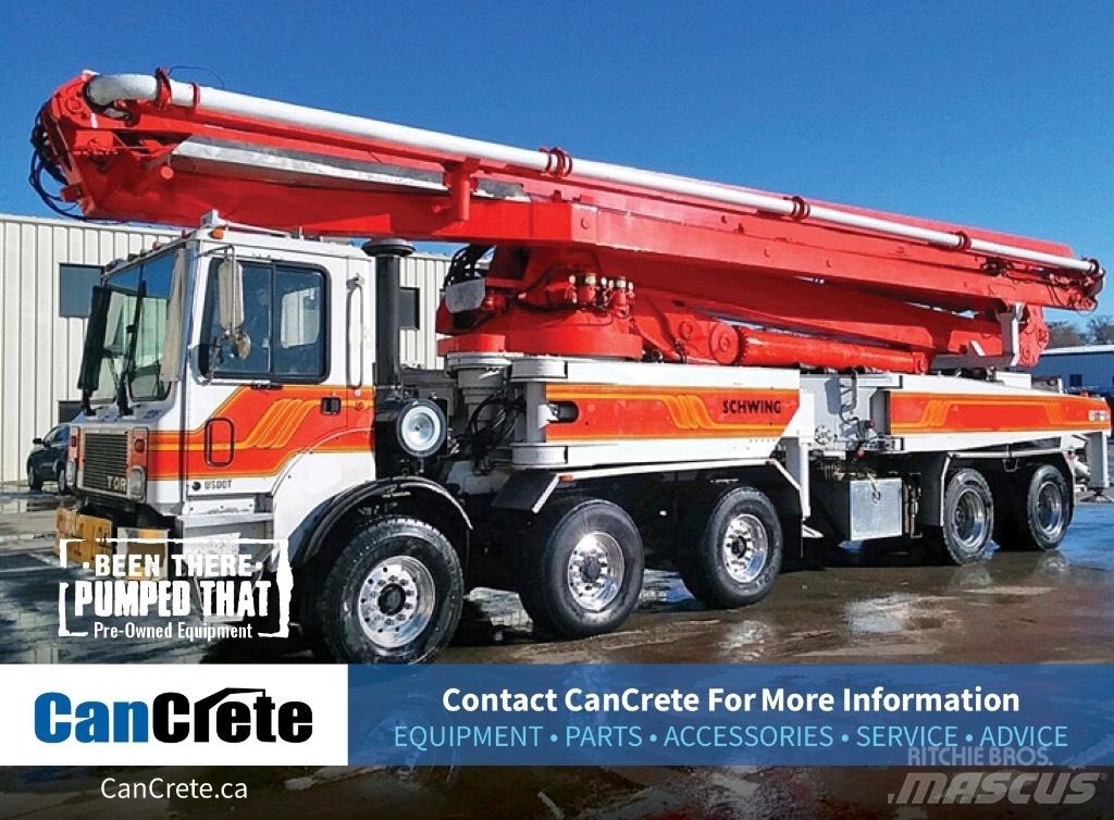 Schwing 53m Kamionske črpalke za beton