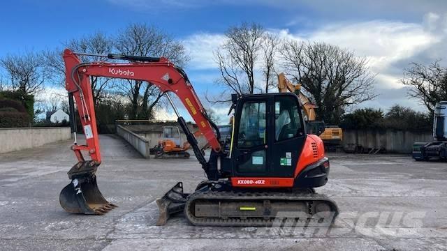 Kubota KX 080-4 Midi bagri 7t – 12t
