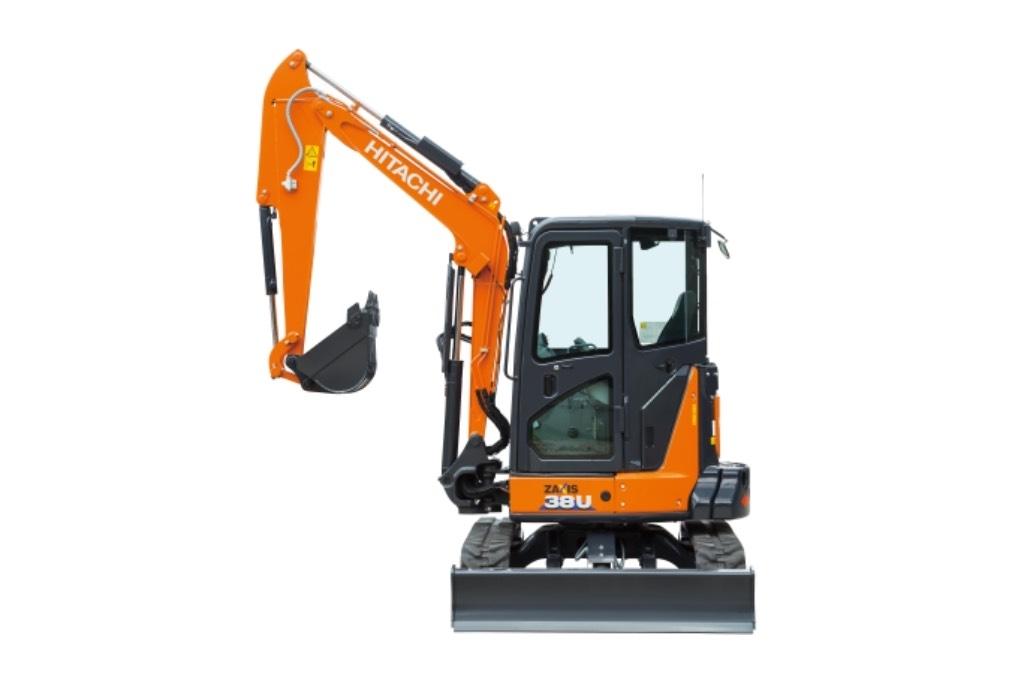 Hitachi ZX38U-6 Mini bagri <7t