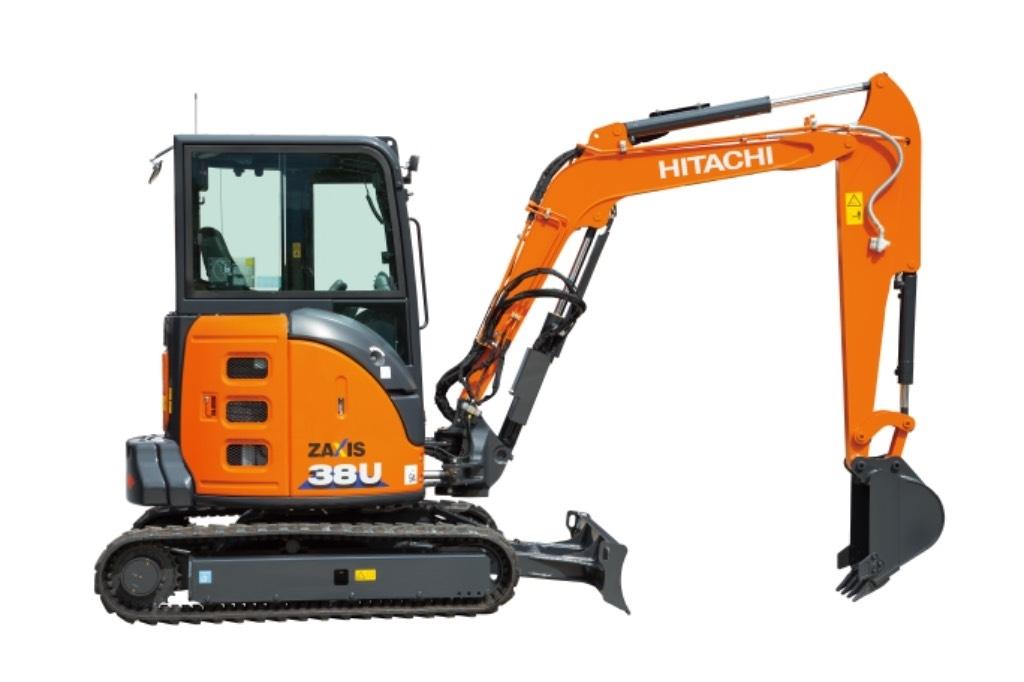 Hitachi ZX38U-6 Mini bagri <7t