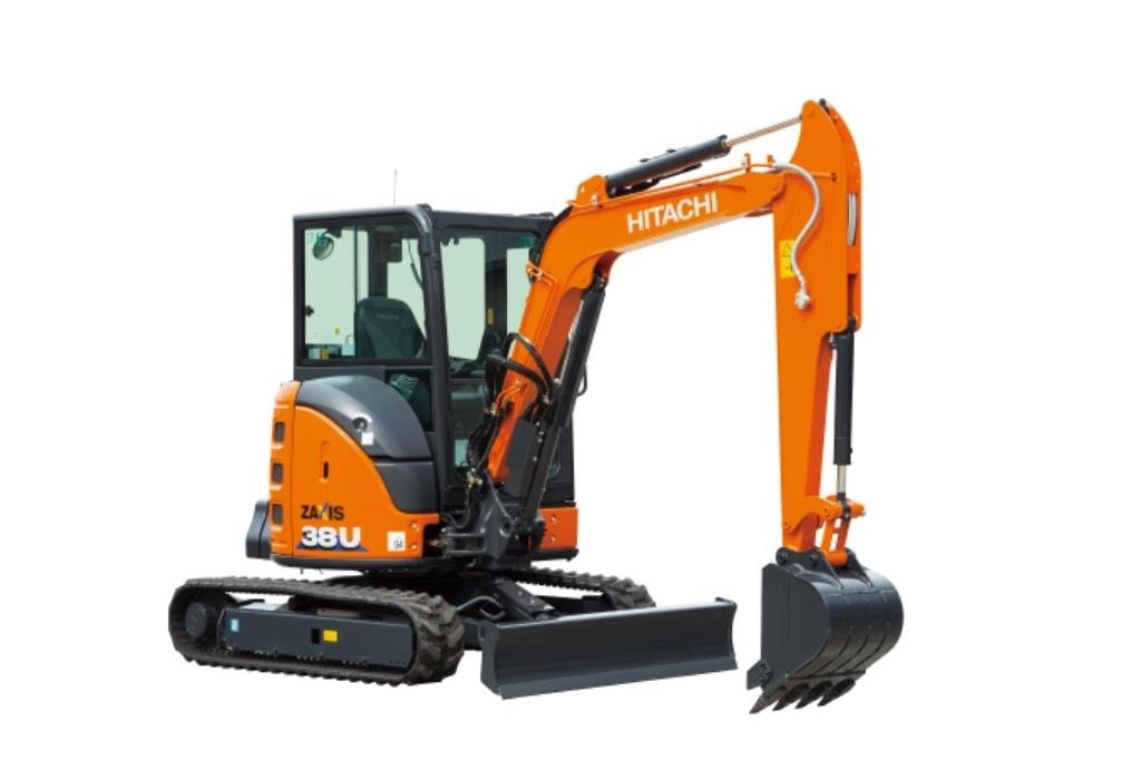 Hitachi ZX38U-6 Mini bagri <7t