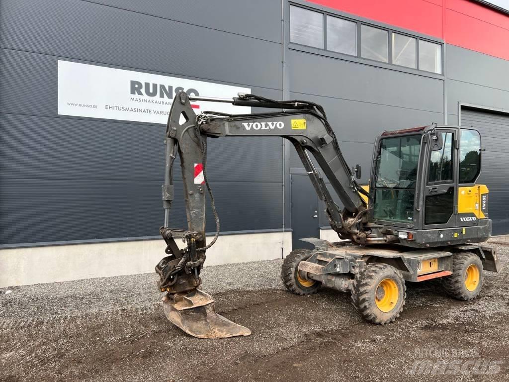Volvo EW 60 E Bagri na kolesih