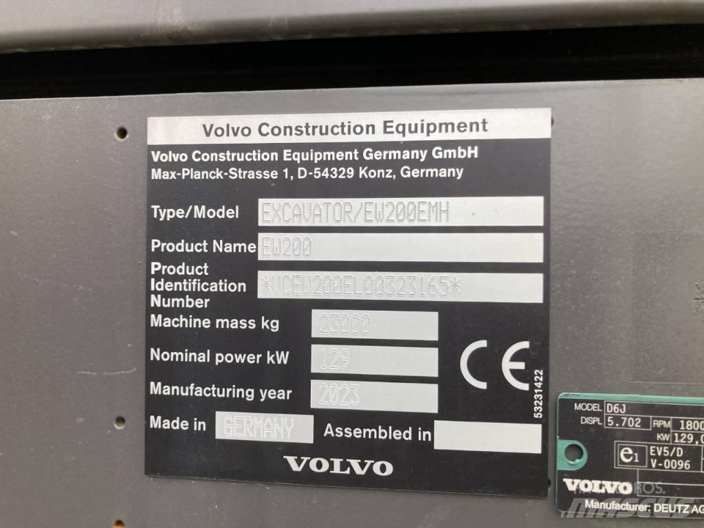 Volvo EW 200 E MH Bagri na kolesih