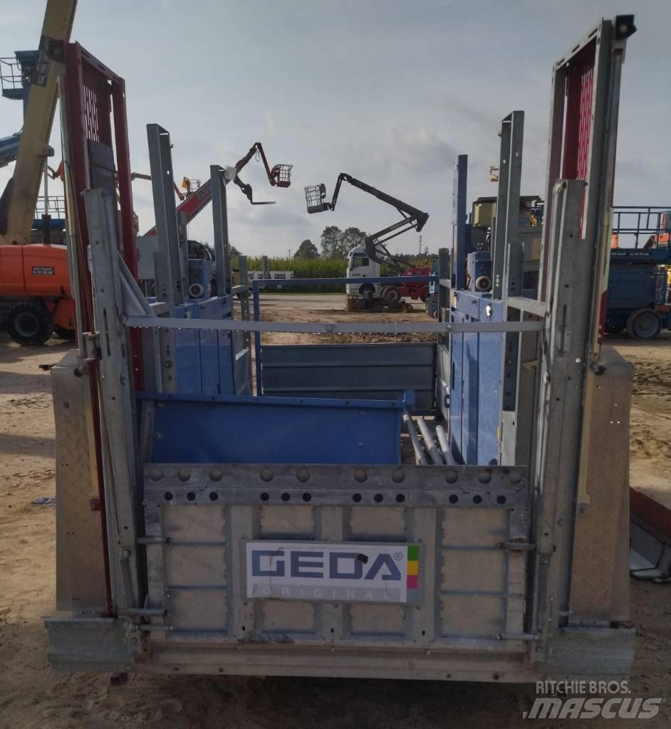 Geda 1500 Z/ZP Tovorna dvigala, vitli in dvigala za material