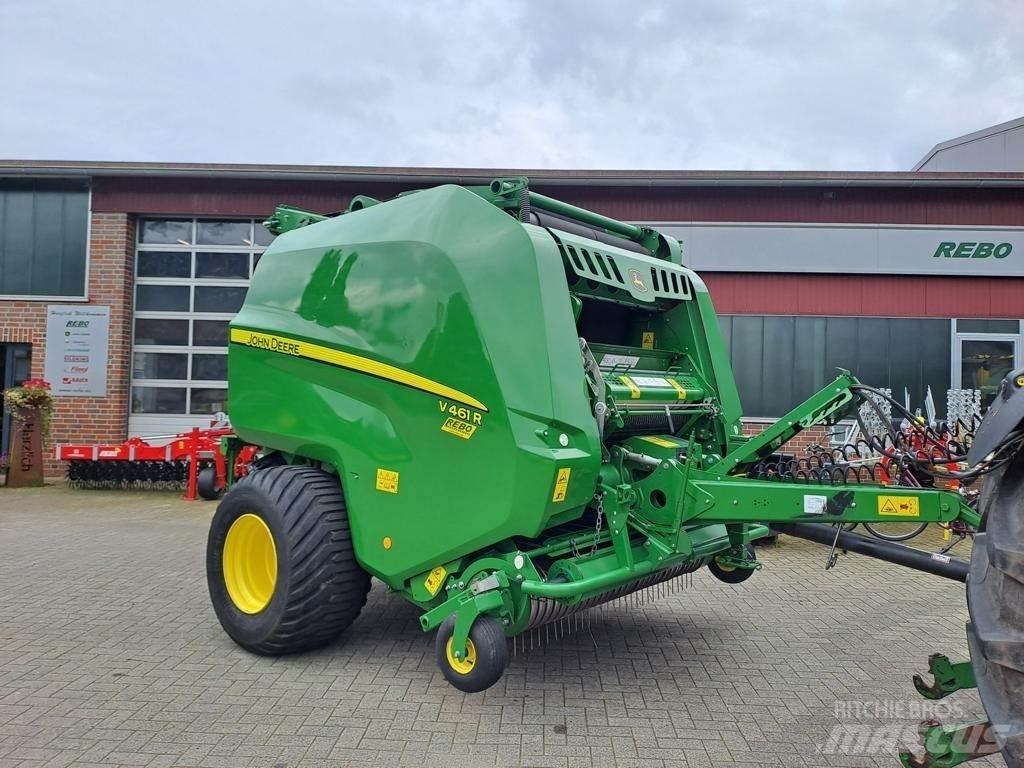 John Deere V461R Balirke (okrogle bale)