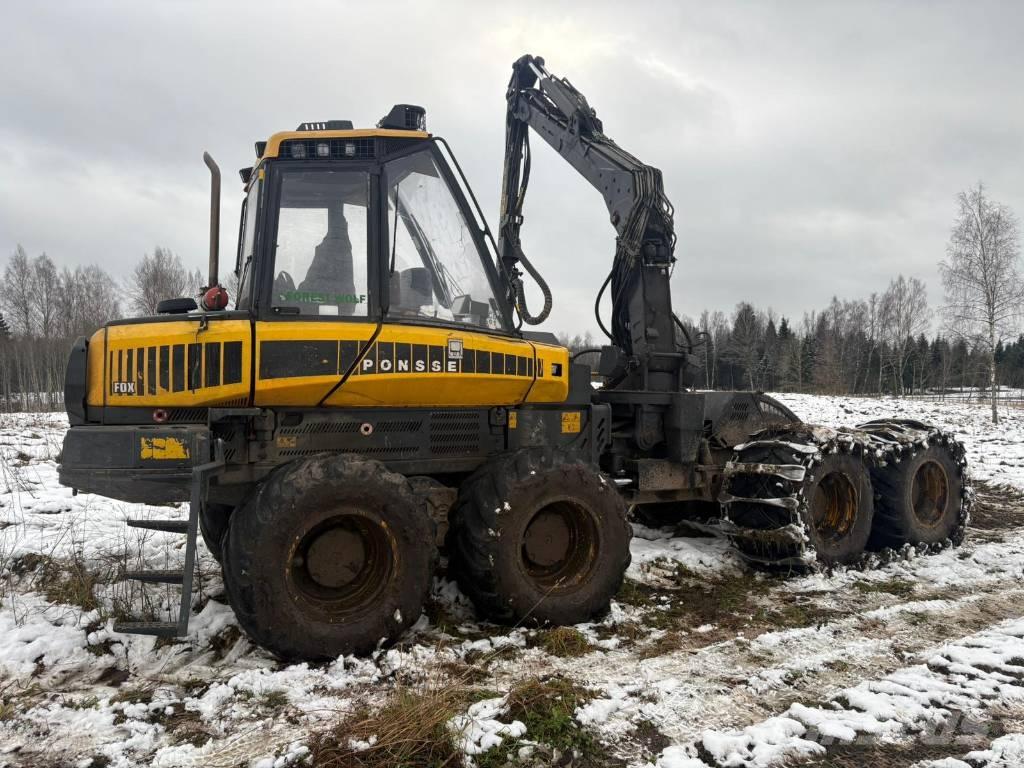 Ponsse Fox Harvesterji