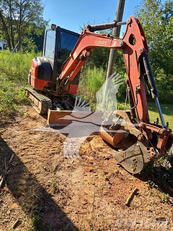 Kubota KX033-4 Mini bagri <7t