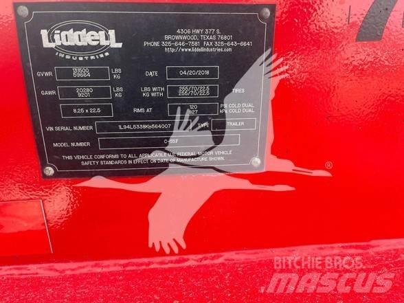 Liddell C-55F Nizko noseče polprikolice