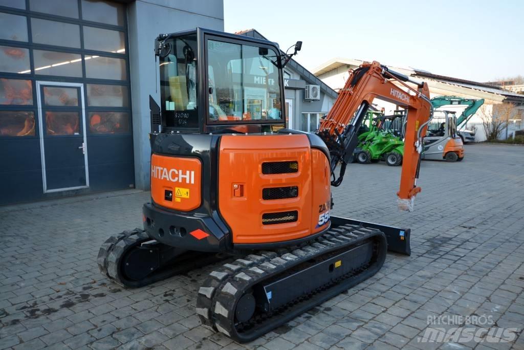 Hitachi ZX 55 U-6 Mini bagri <7t