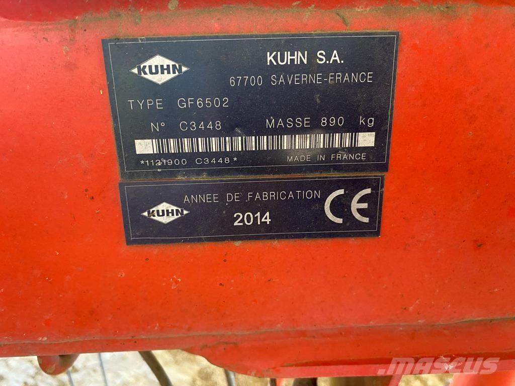 Kuhn GF 6502 Obračalniki in zgrabljalniki