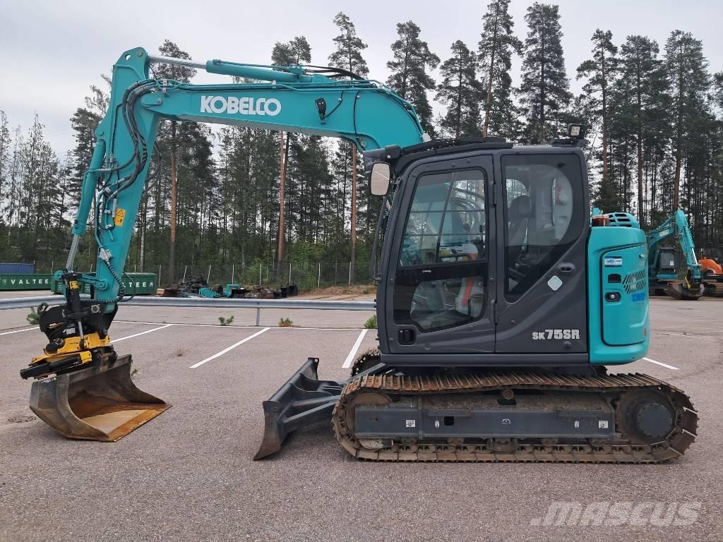 Kobelco Sk75SR-7 Midi bagri 7t – 12t