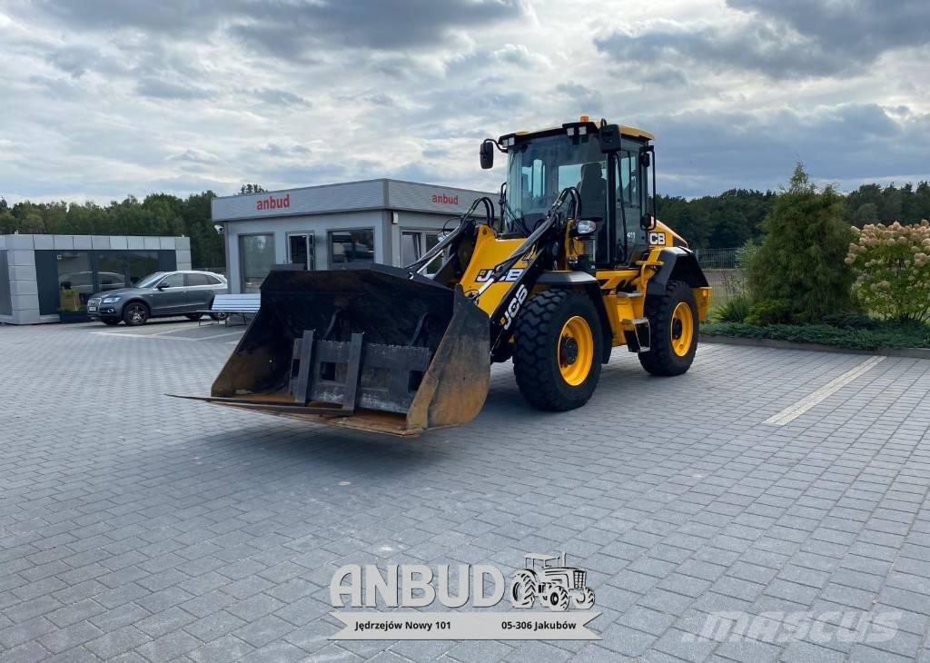 JCB 411 HT Kolesni nakladalci