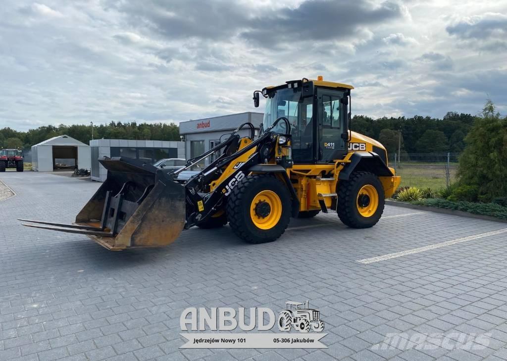 JCB 411 HT Kolesni nakladalci