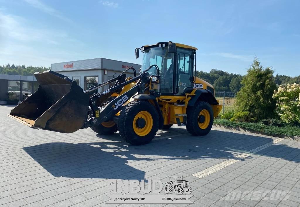 JCB 411 HT Kolesni nakladalci
