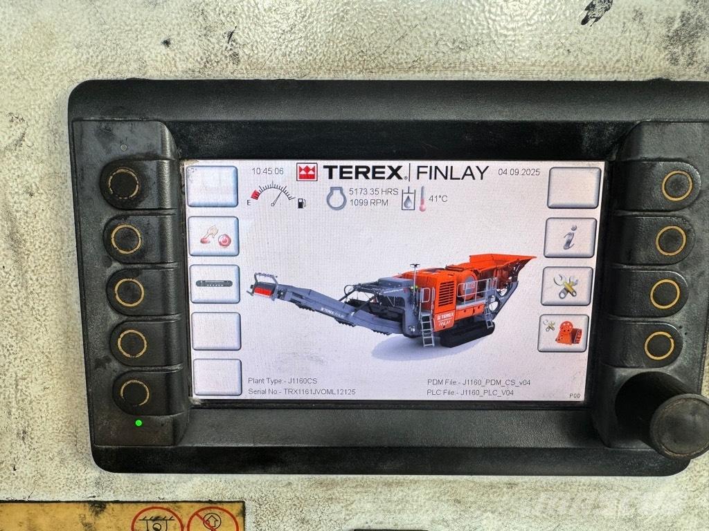 Terex Finlay J-1160 Mobilni drobilniki