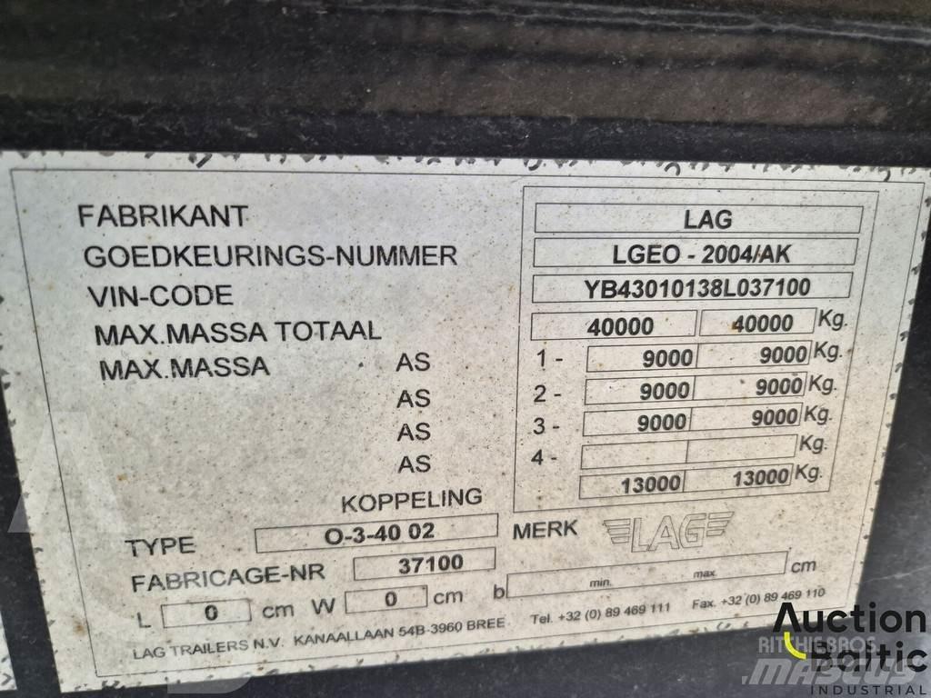 Wabco LAG Polprikolice s ponjavo