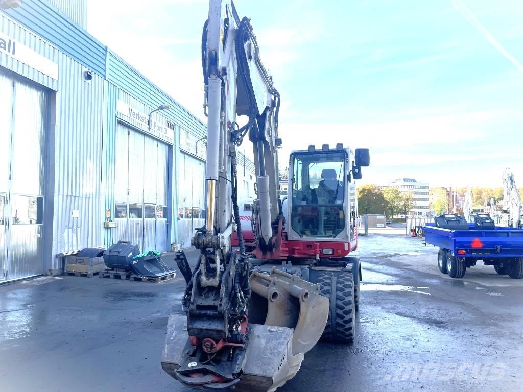 Takeuchi TB 295 W Bagri na kolesih