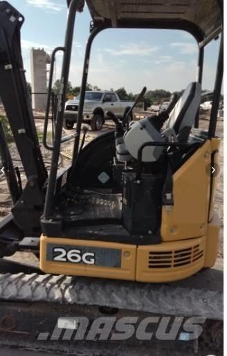 John Deere 26G Mini bagri <7t