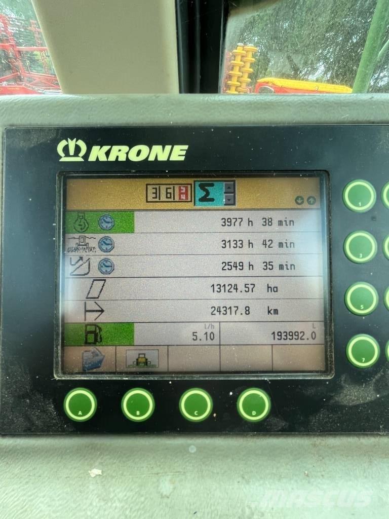 Krone Big X 500 Stroji za krmo na lastni pogon