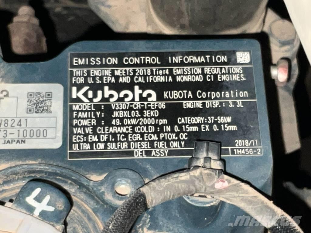 Kubota KX 080-4 A Midi bagri 7t – 12t