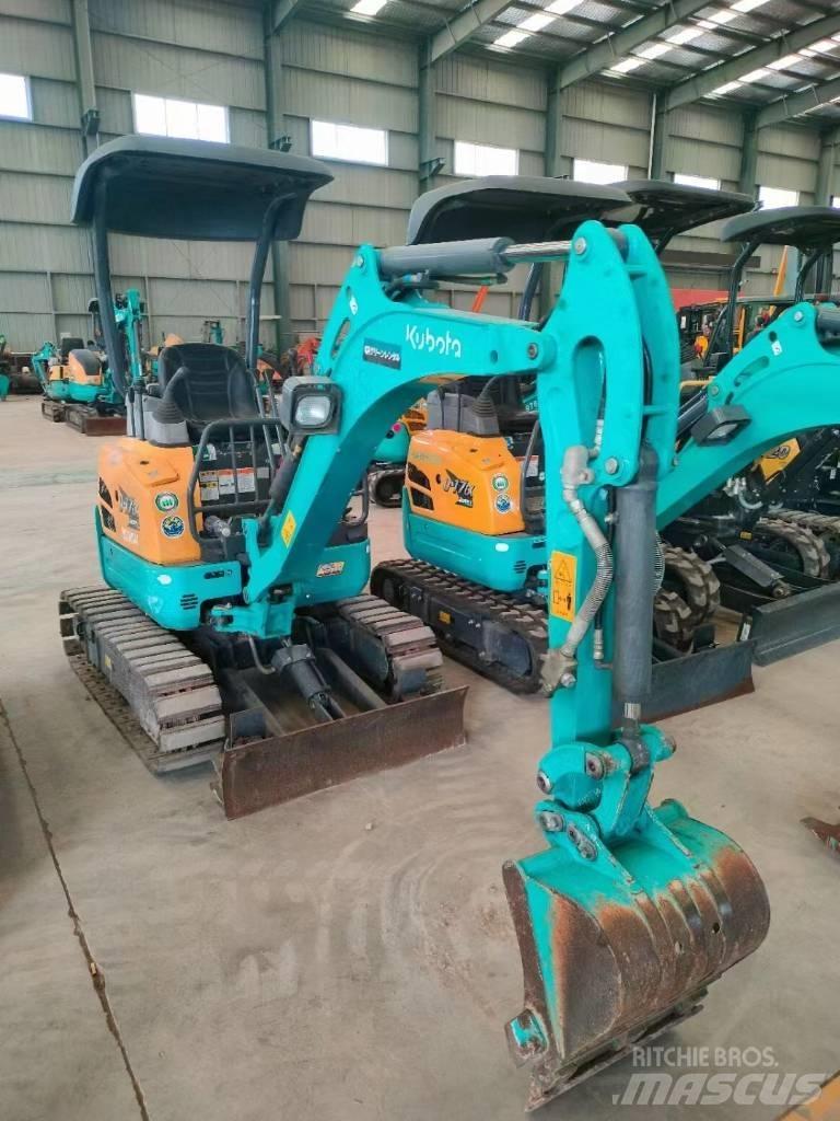 Kubota U 17 Mini bagri <7t