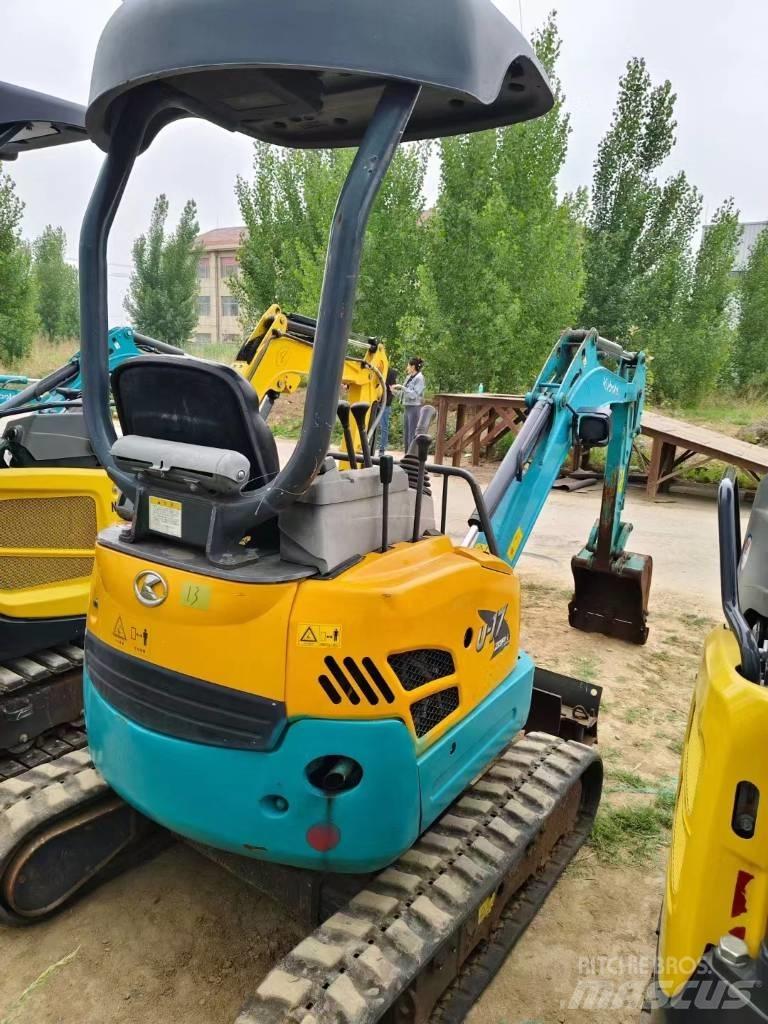 Kubota U 17 Mini bagri <7t
