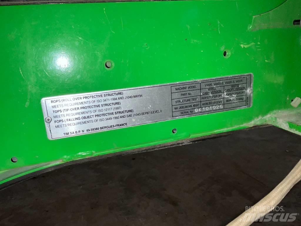 Yanmar Vio 20 / vio 25 Kabine in notranjost