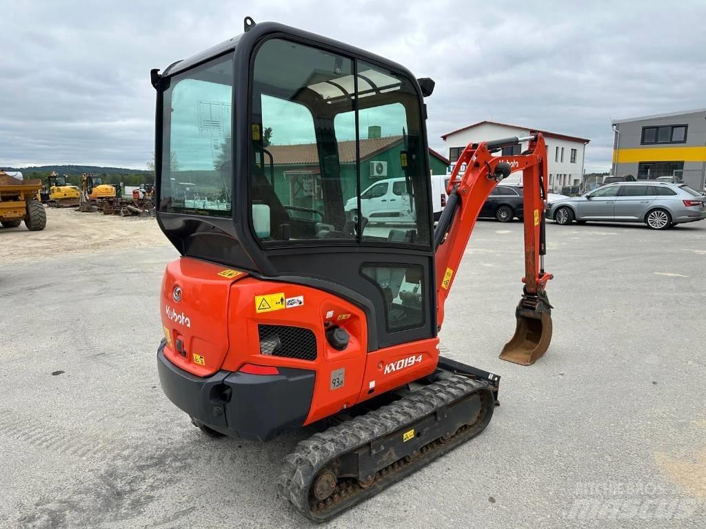 Kubota KX 019-4 Mini bagri <7t