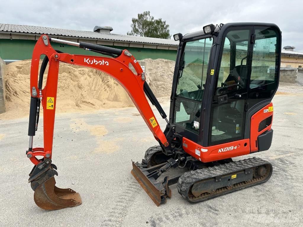 Kubota KX 019-4 Mini bagri <7t