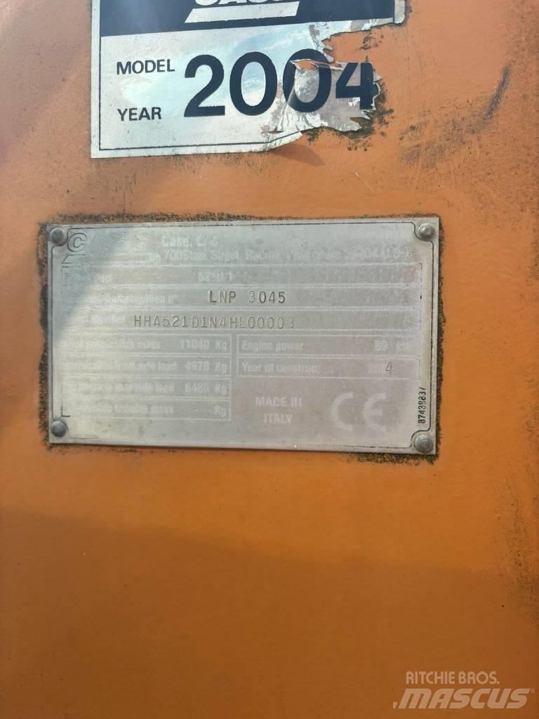 CASE 521 D Kolesni nakladalci