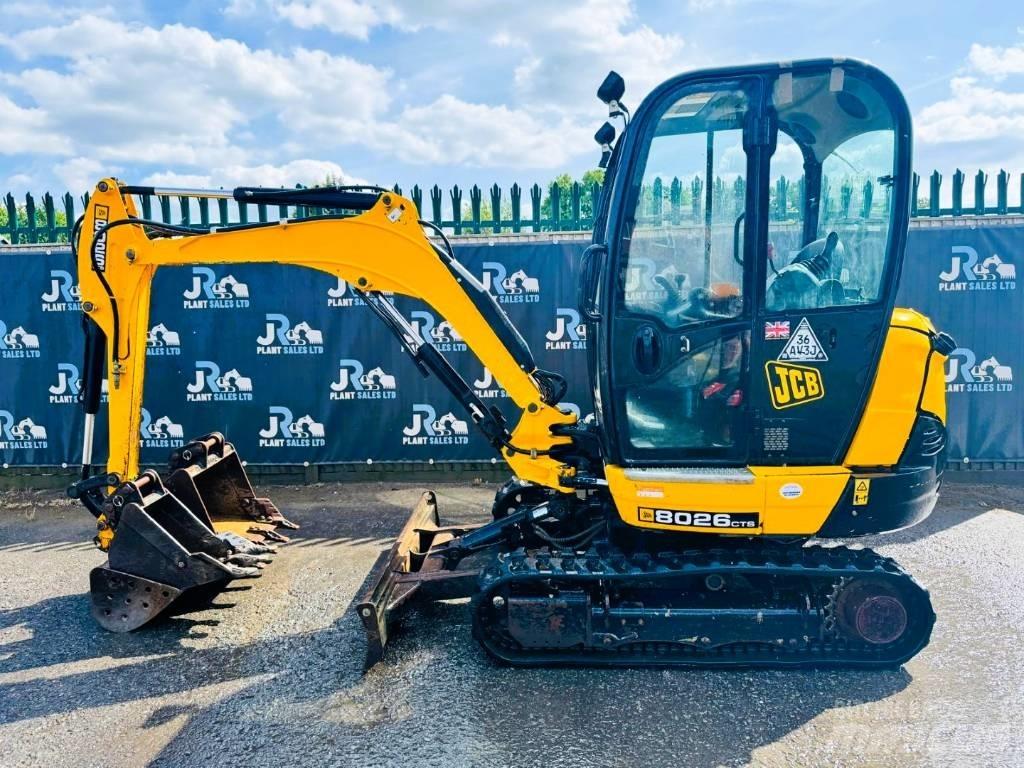 JCB 8026 CTS Mini bagri <7t