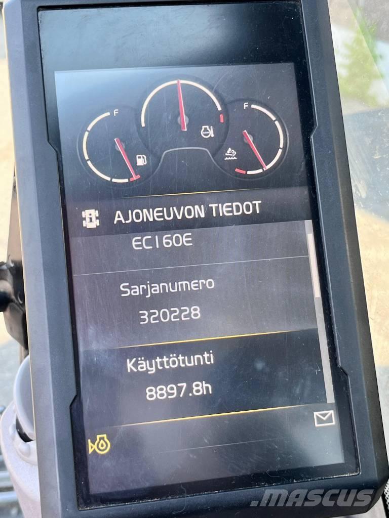 Volvo EC 160 EL Bagri goseničarji