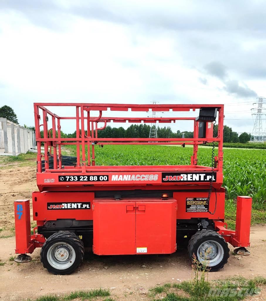 Manitou 120SC-2 Škarjaste dvižne ploščadi