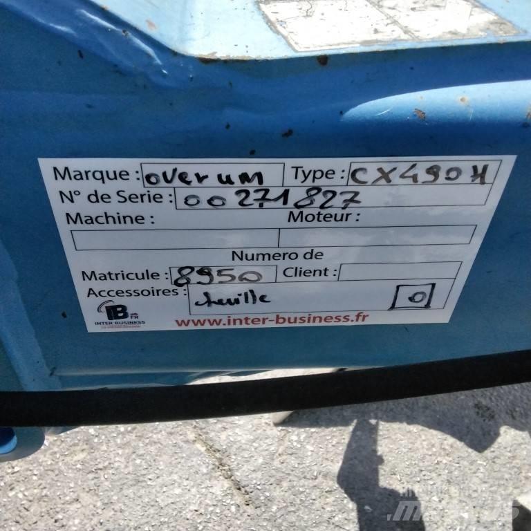 Överum CX 490H Obračalni plugi