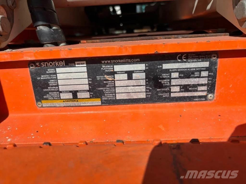 Snorkel S3215E Škarjaste dvižne ploščadi