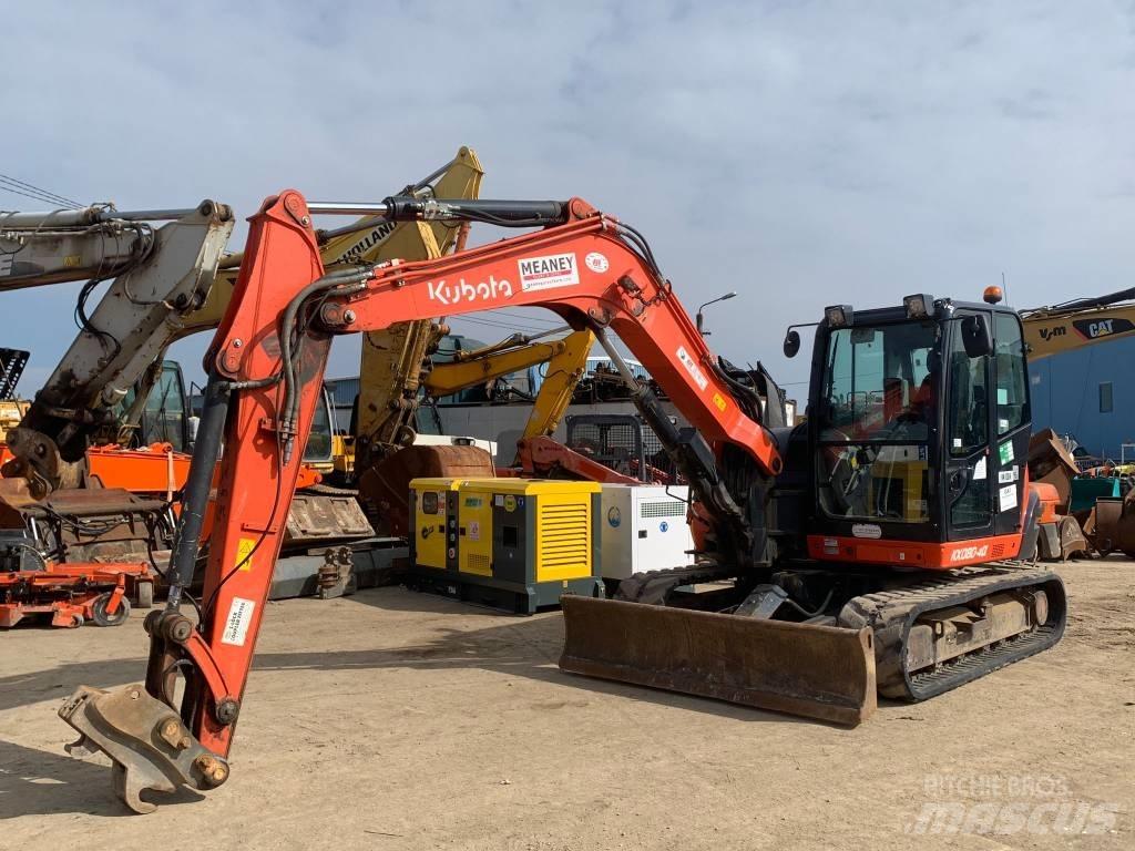 Kubota KX 080-4A Midi bagri 7t – 12t