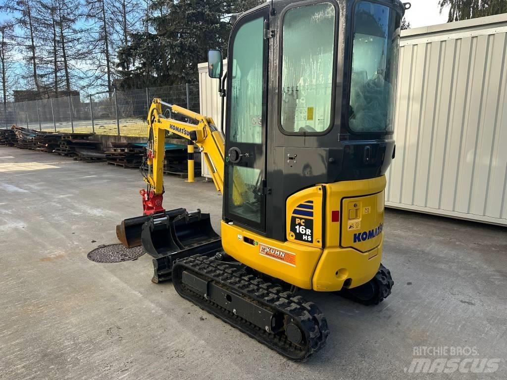 Komatsu PC 16 R-3HS Mini bagri <7t