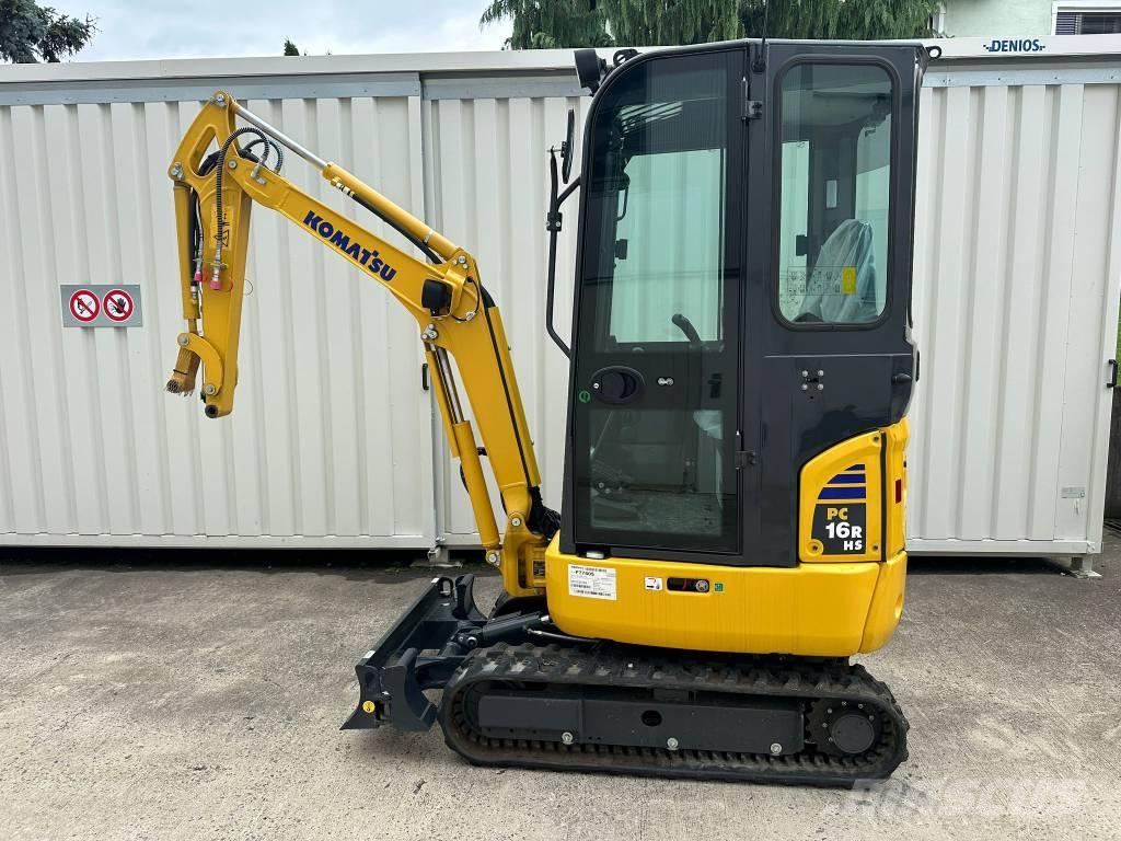 Komatsu PC 16 R-3HS Mini bagri <7t