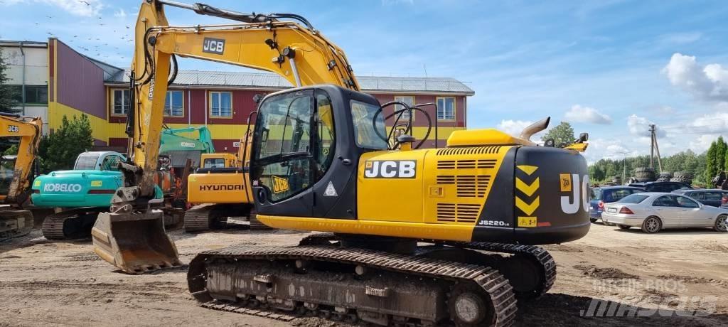 JCB JS 220 LC Bagri goseničarji