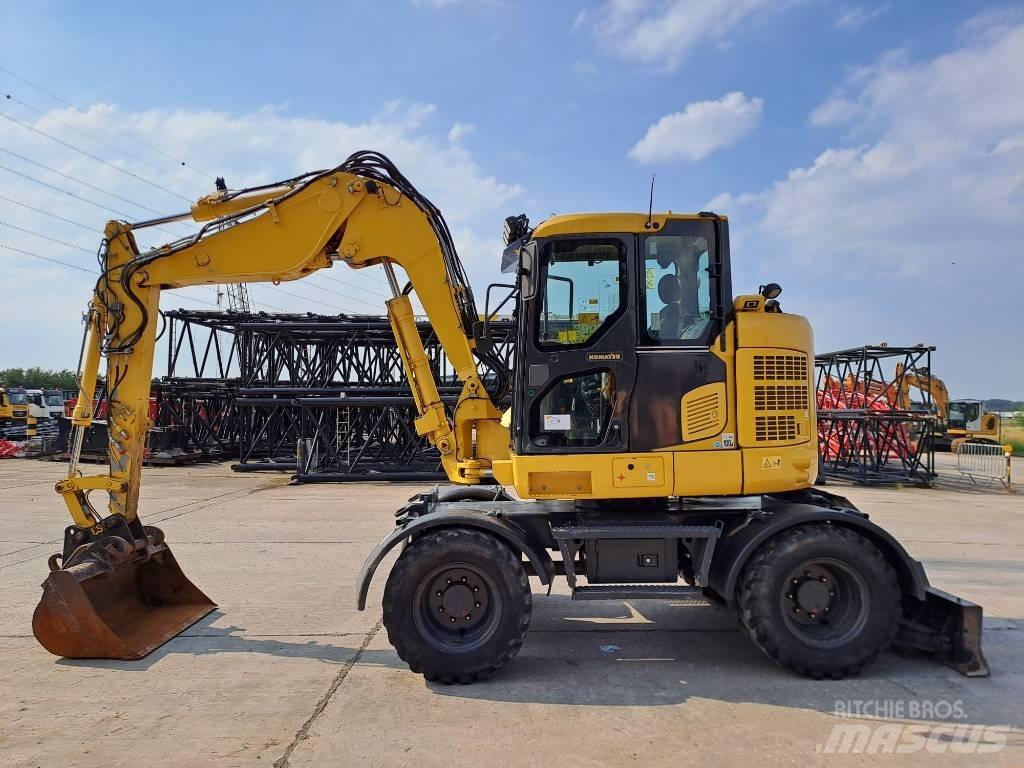 Komatsu PW118MR-11 Bagri na kolesih