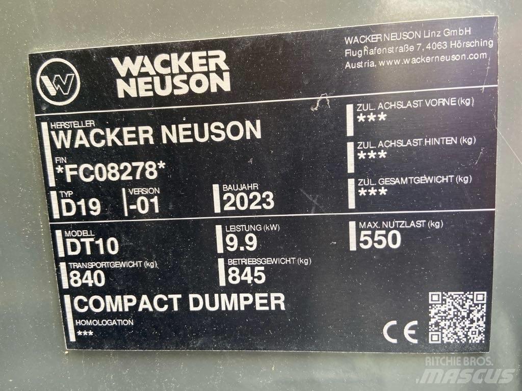 Wacker Neuson DT10 Demperji goseničarji
