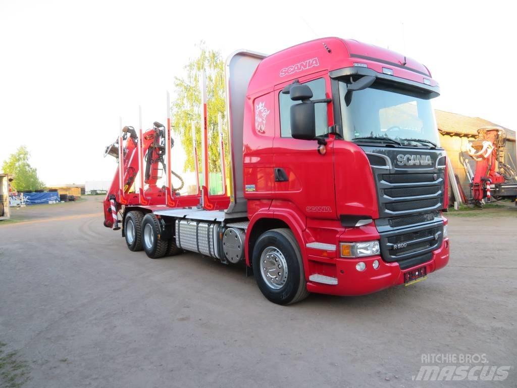 Scania R 500 Tovornjaki za hlode