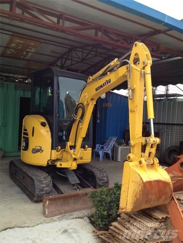 Komatsu PC 30 MR-3 Mini bagri <7t