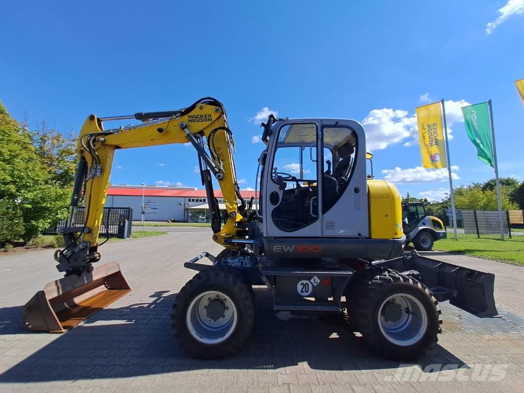 Wacker Neuson EW100 Bagri na kolesih