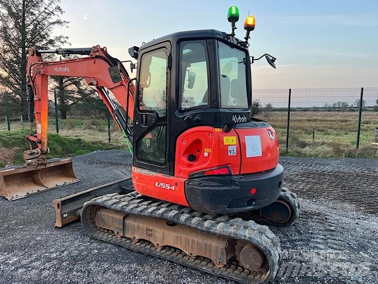 Kubota U55-4 Mini bagri <7t